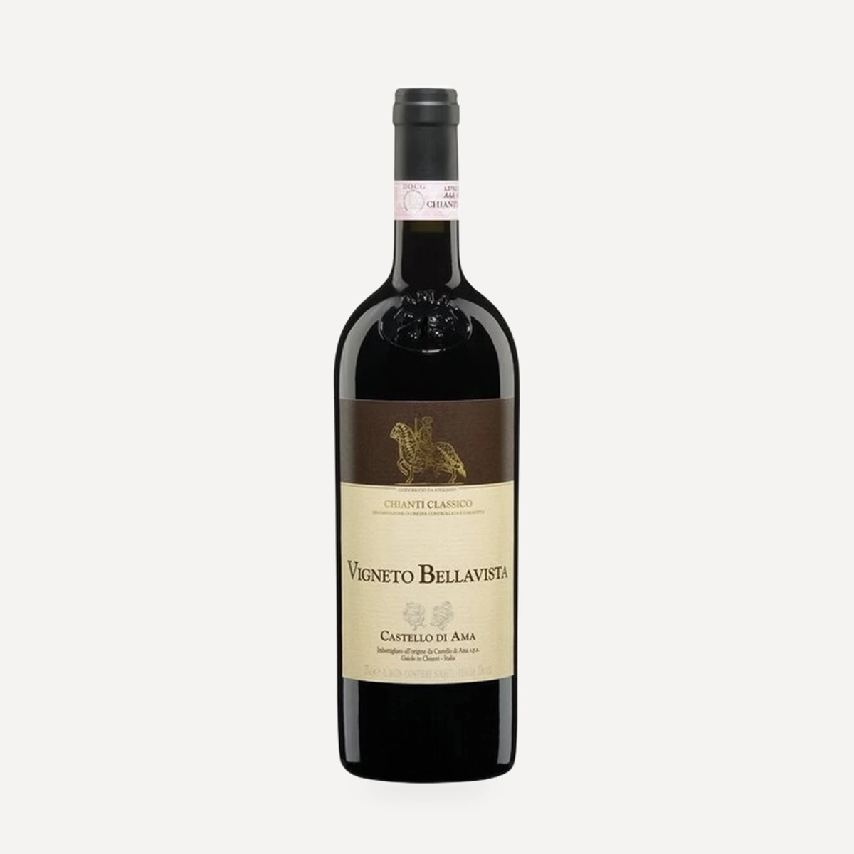 Vigneto Bellavista wine — Castello di Ama winery — Dionysus