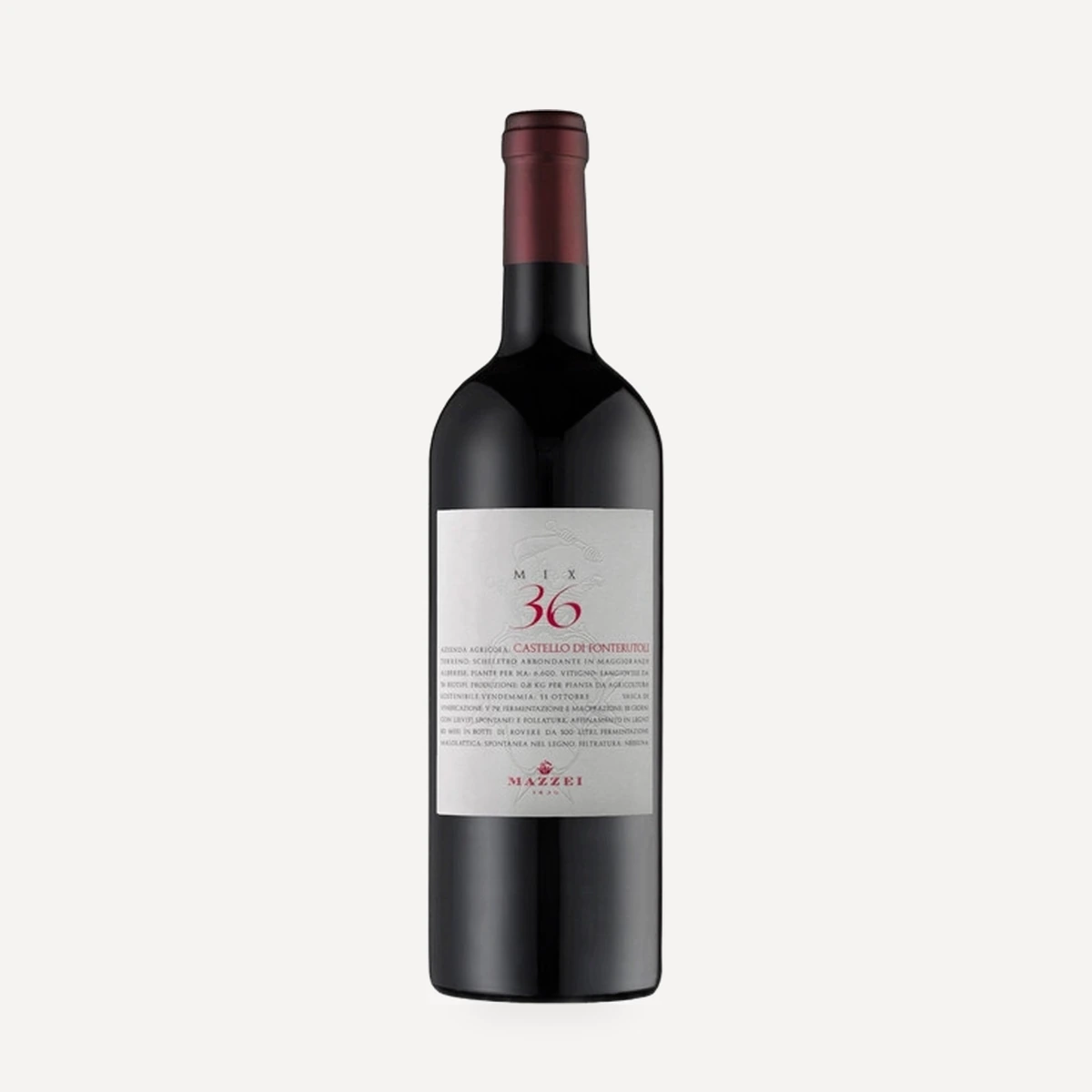 Mix 36 Toscana IGT wine — Castello di Fonterutoli winery — Dionysus
