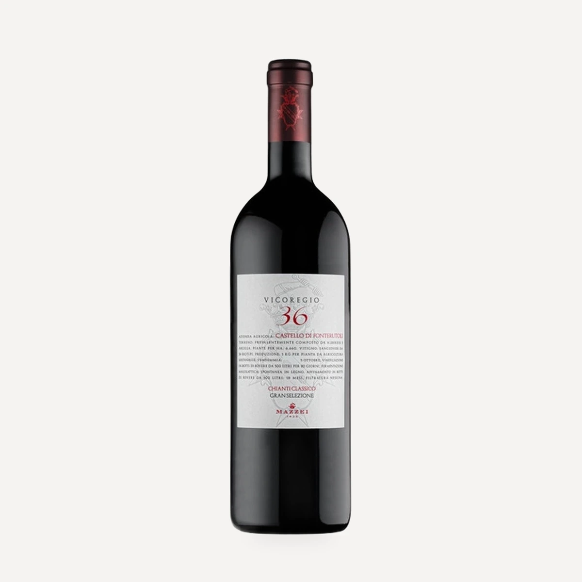 Vicoregio 36 Chianti Classico Gran Selezione DOCG wine — Castello di Fonterutoli winery — Dionysus