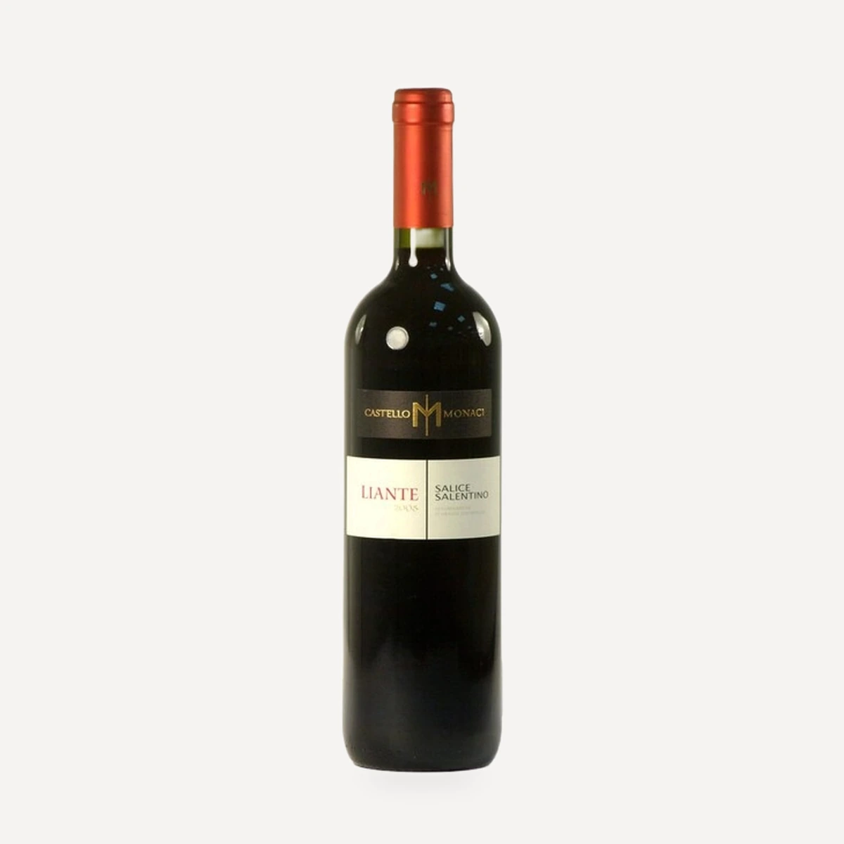 Liante Salice Salentino DOC wine — Castello Monaci winery — Dionysus