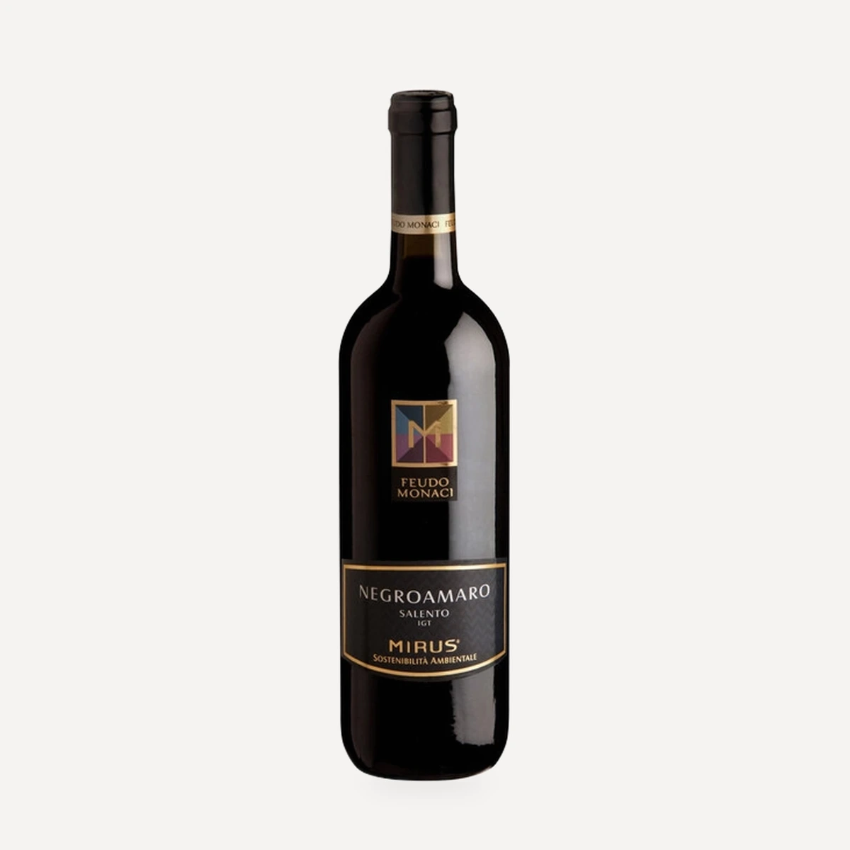 Mirus Negroamaro Salento IGT wine — Castello Monaci winery — Dionysus