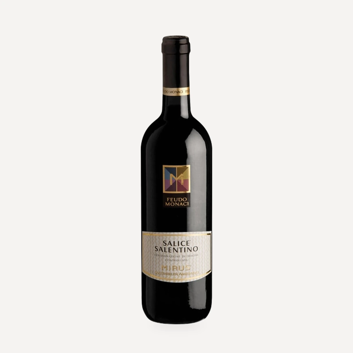 Mirus Salice Salentino DOC wine — Castello Monaci winery — Dionysus