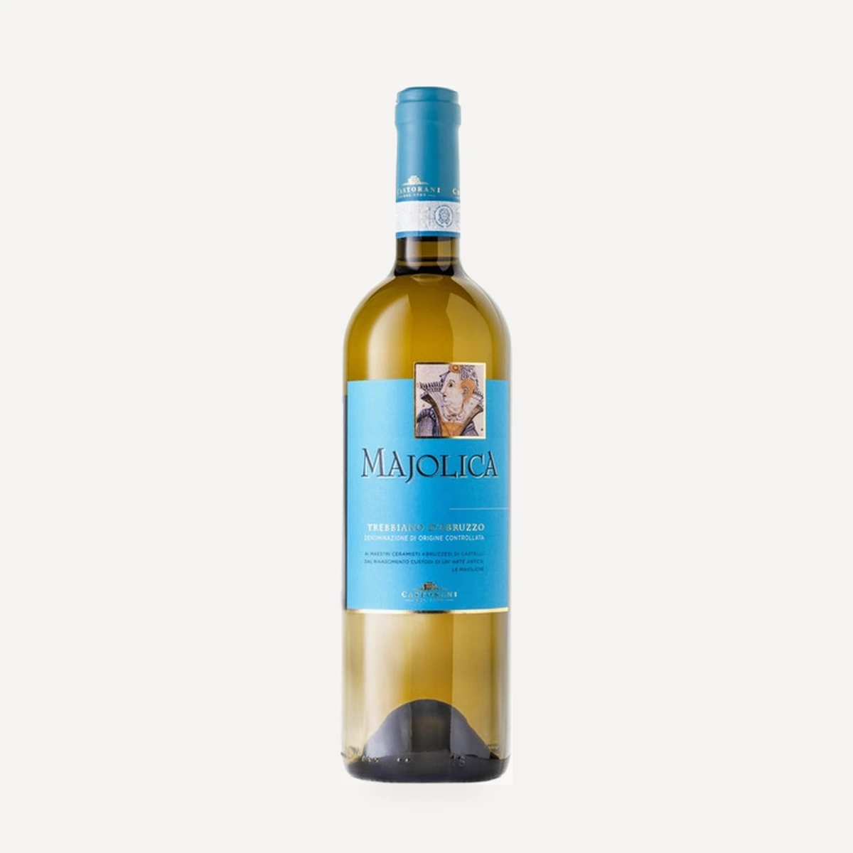 Majolica Trebbiano d'Abruzzo DOC wine — Castorani winery — Dionysus