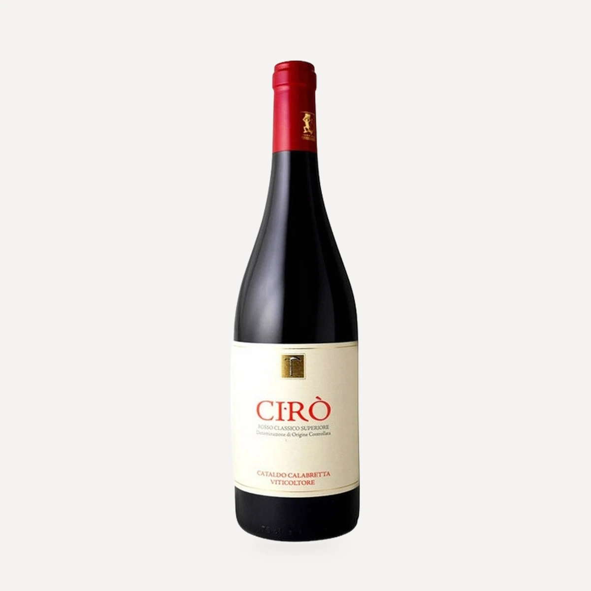 Ciro Rosso Classico Superiore DOC wine — Cataldo Calabretta Viticoltore winery — Dionysus