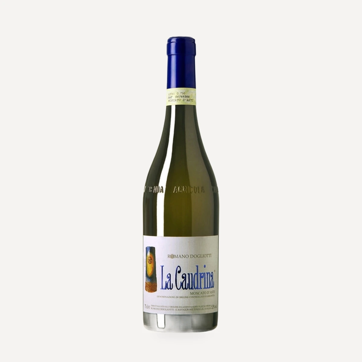 La Caudrina Moscato d'Asti DOCG wine — Caudrina (Romano Dogliotti) winery — Dionysus