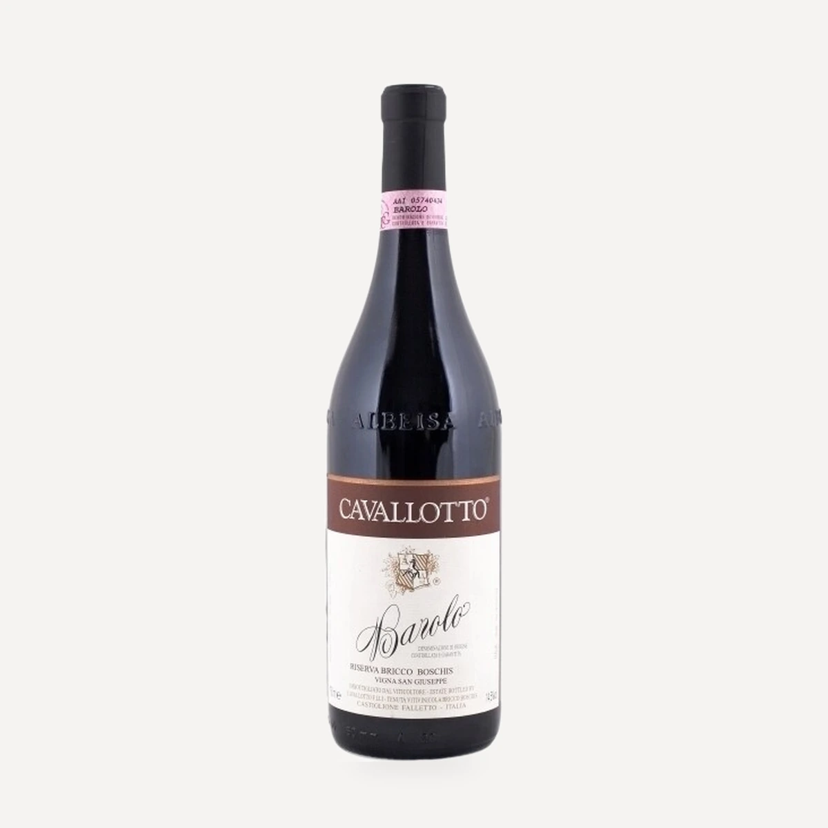 Barolo Riserva Bricco Boschis Vigna San Giuseppe wine — Cavallotto winery — Dionysus