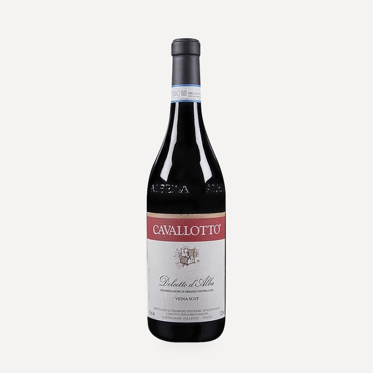 Dolcetto d’Alba Vigna Scot wine — Cavallotto winery — Dionysus