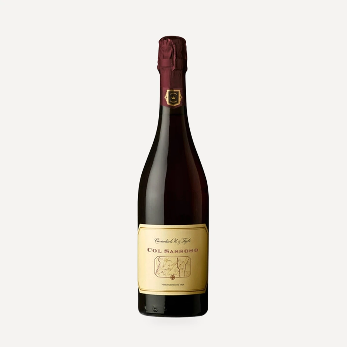 Col Sassoso Lambrusco Grasparossa di Castelvetro Secco DOC wine — Cavicchioli winery — Dionysus