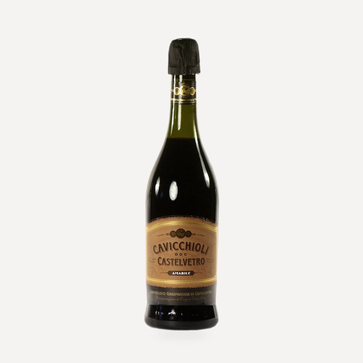 Tre Medaglie Lambrusco Grasparossa di Castelvetro Vino Frizzante Amabile DOC wine — Cavicchioli winery — Dionysus