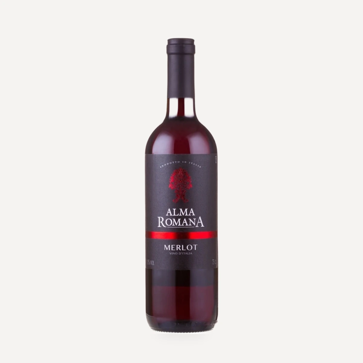 Alma Romana Merlot wine — Caviro winery — Dionysus