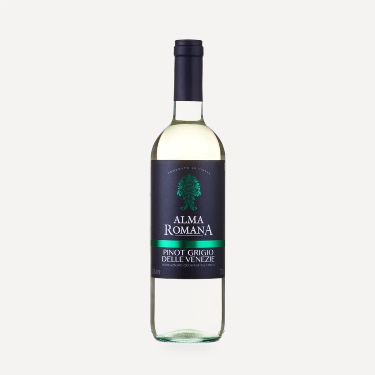 Alma Romana Pinot Grigio Delle Venezie IGT wine — Caviro winery — Dionysus
