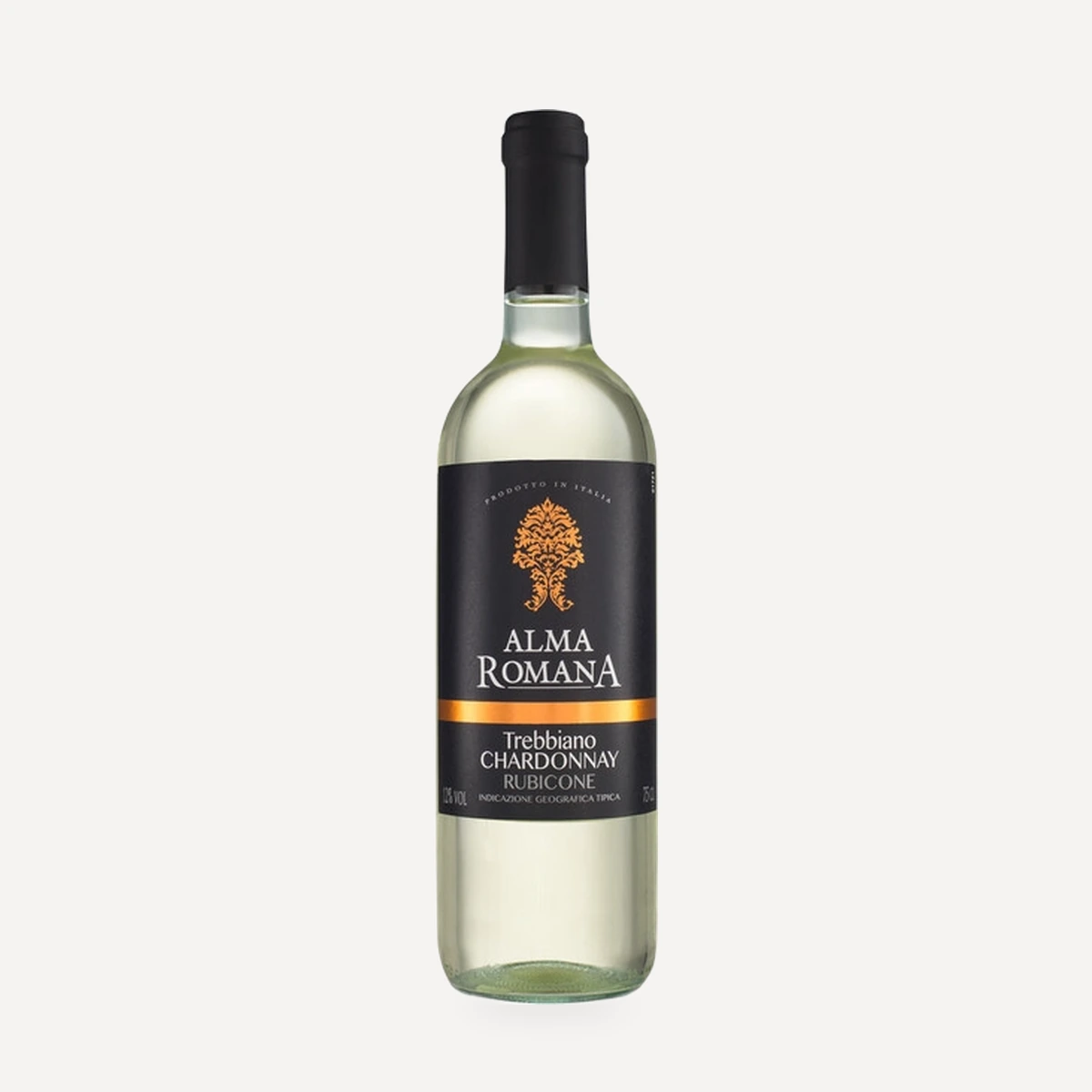 Alma Romana Trebbiano/Chardonnay Rubicone IGT wine — Caviro winery — Dionysus