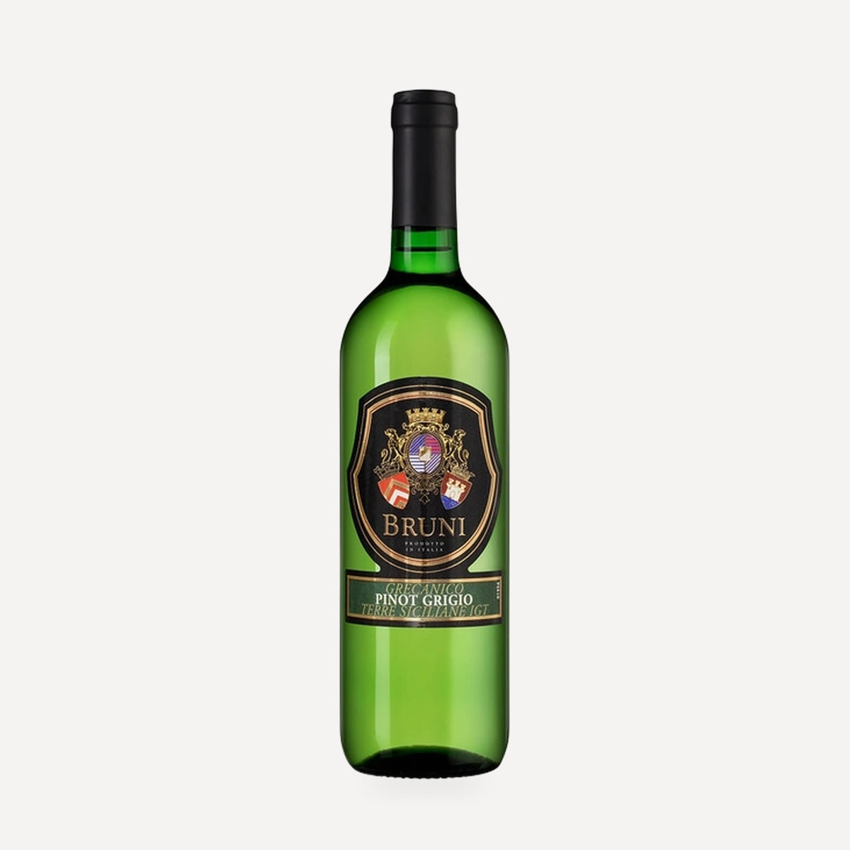 Bruni Grecanico-Pinot Grigio Terre Siciliane IGT wine — Caviro winery — Dionysus