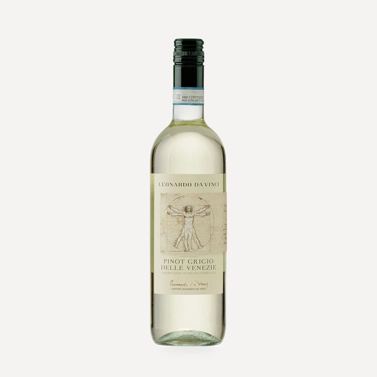 Leonardo da Vinci Pinot Grigio delle Venezie DOC wine — Caviro winery — Dionysus