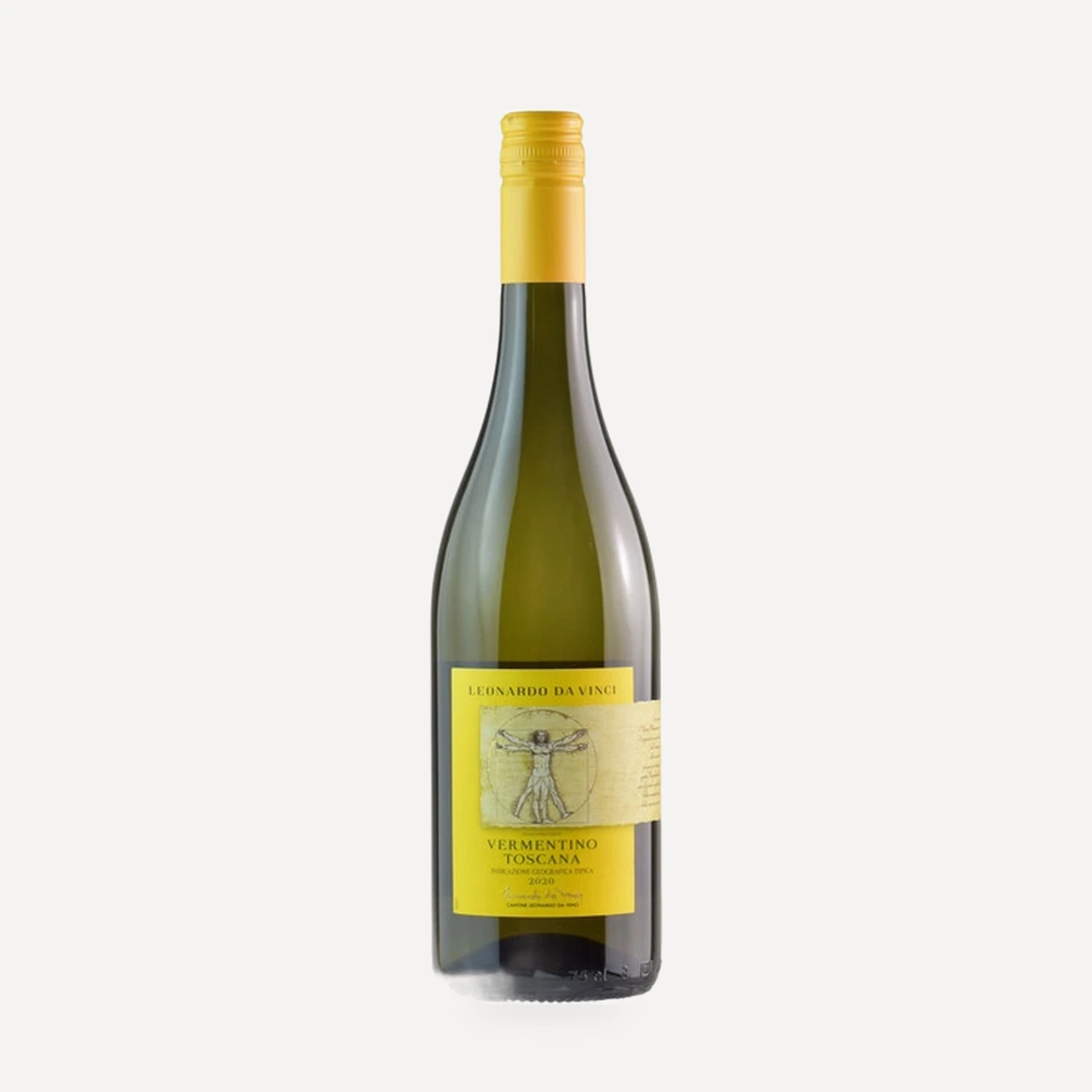 Leonardo da Vinci Vermentino Toscana IGT wine — Caviro winery — Dionysus