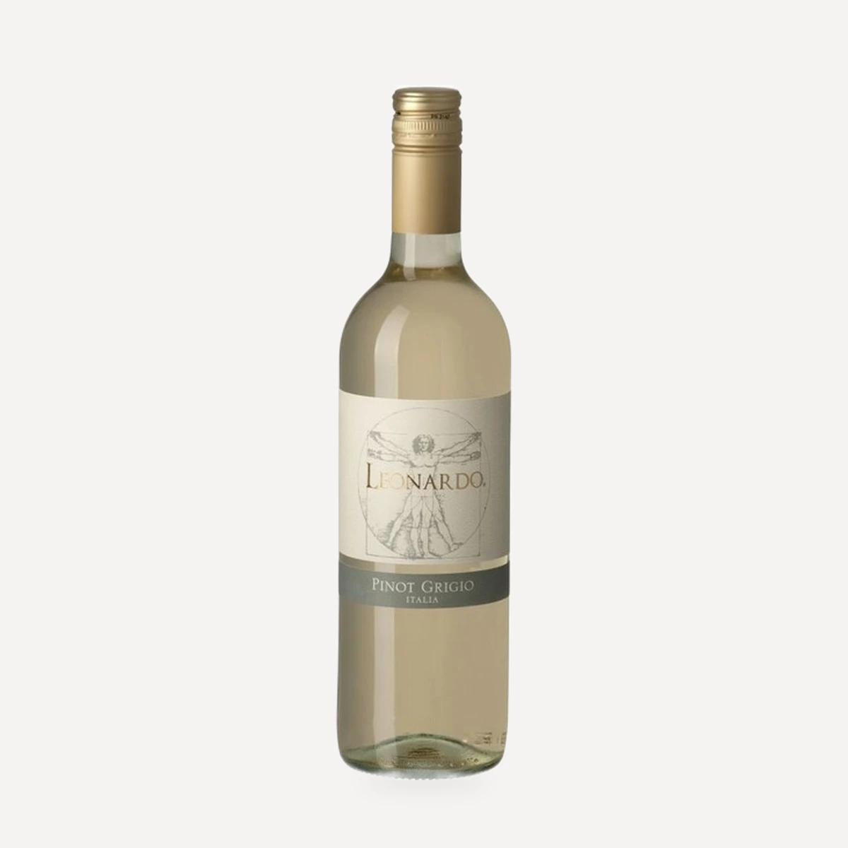 Leonardo Pinot Grigio Venezie IGT wine — Caviro winery — Dionysus