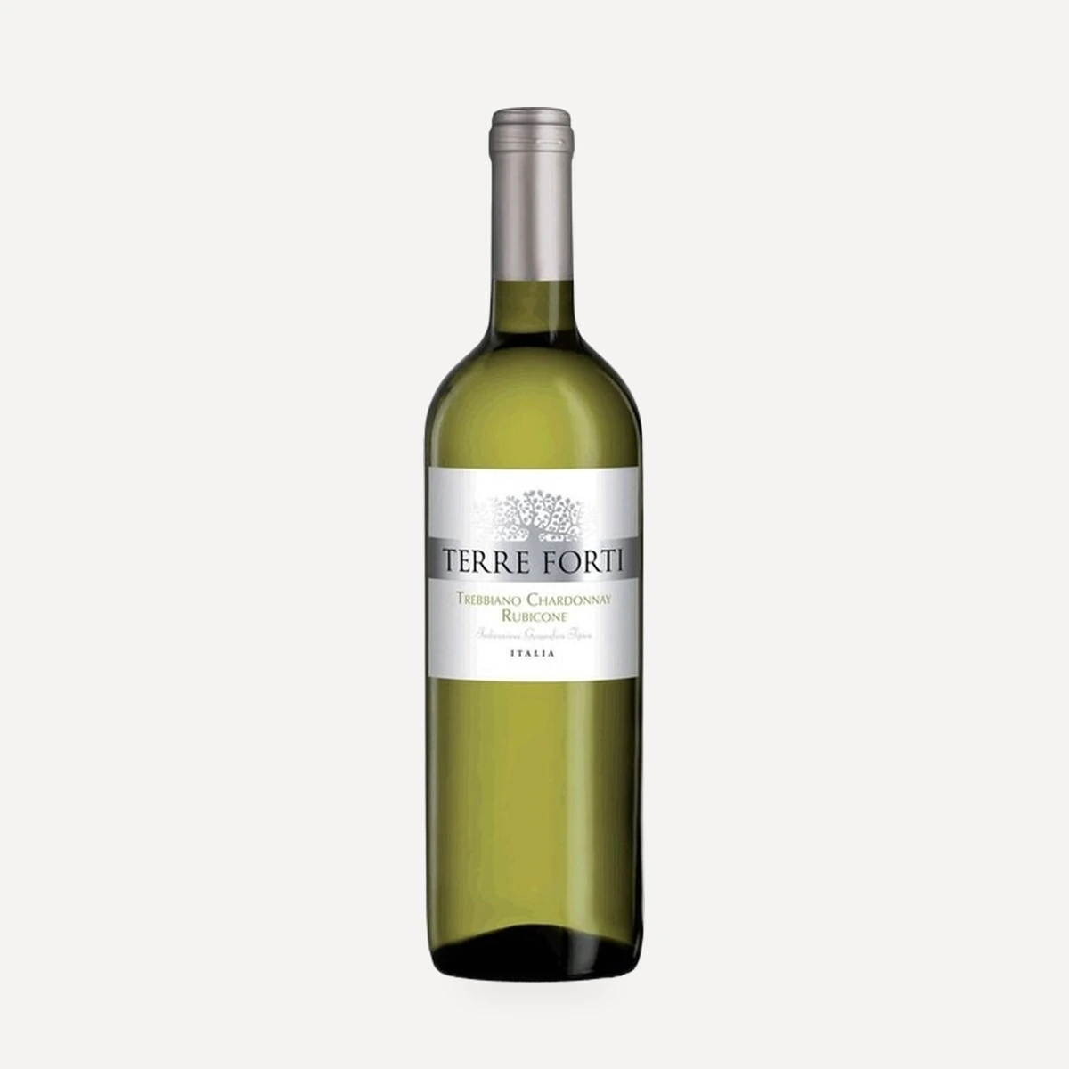 Terre Forti Trebbiano-Chardonnay Rubicone IGT wine — Caviro winery — Dionysus