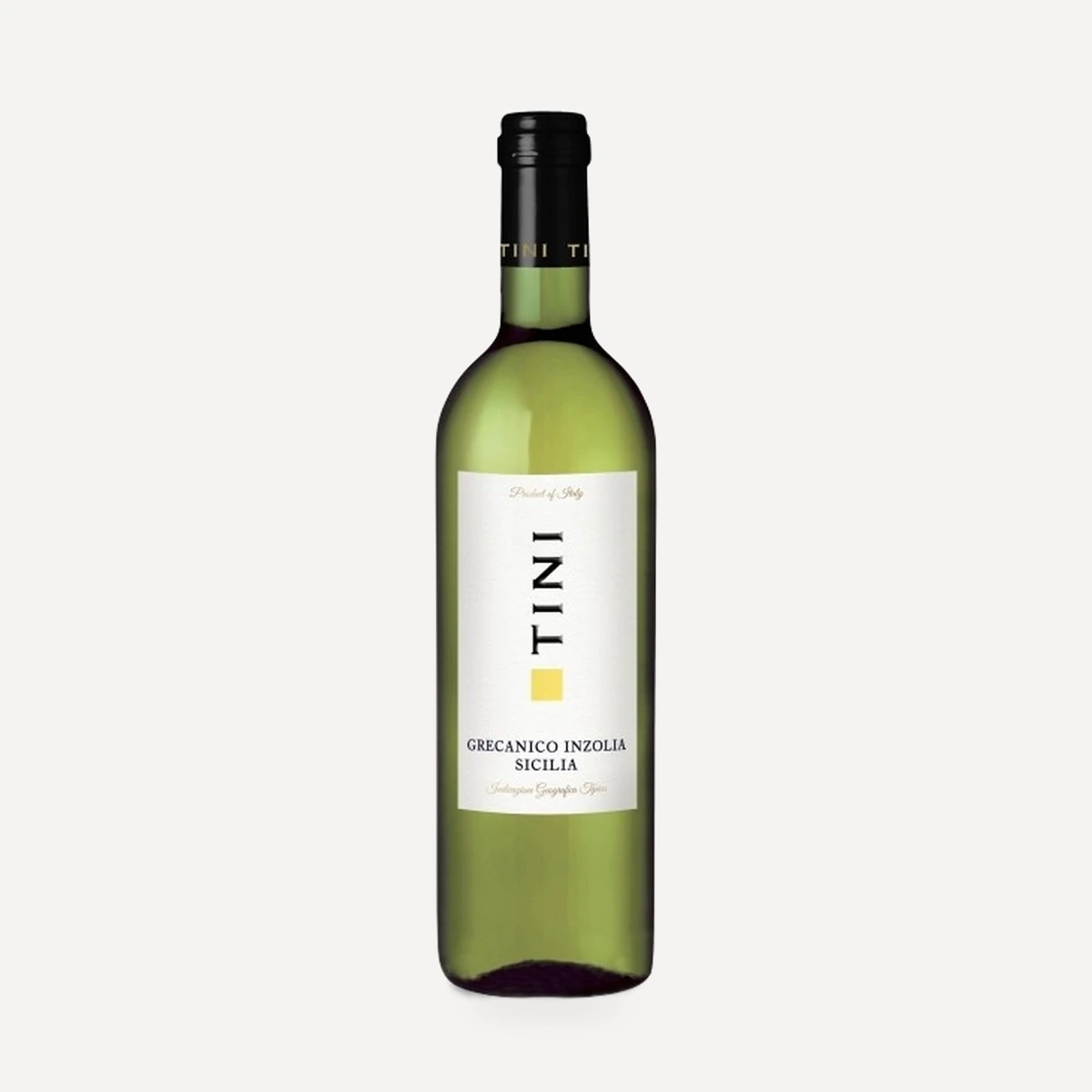 TINI Grecanico-Inzolia Sicilia IGT wine — Caviro winery — Dionysus