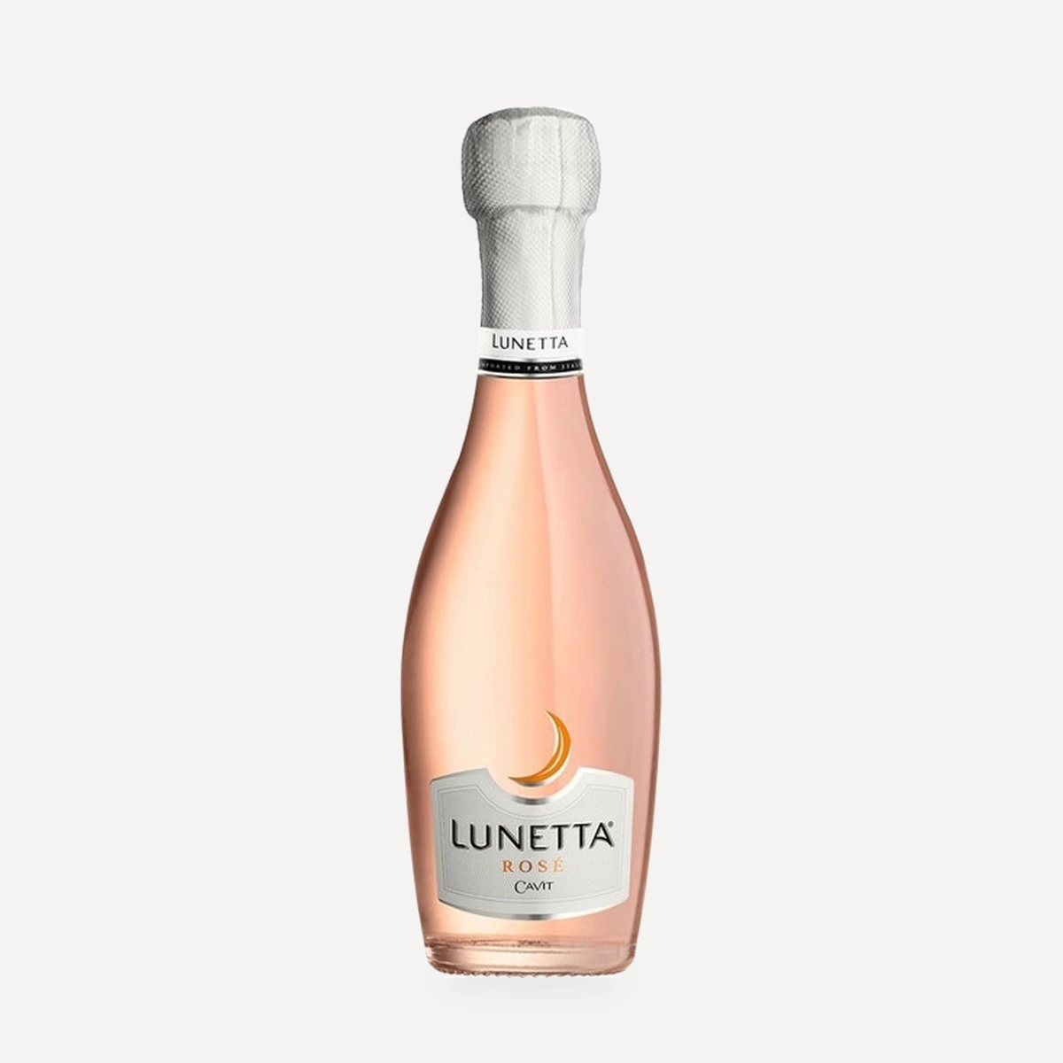Lunetta Prosecco Rose Extra Dry DOC wine — Cavit winery — Dionysus
