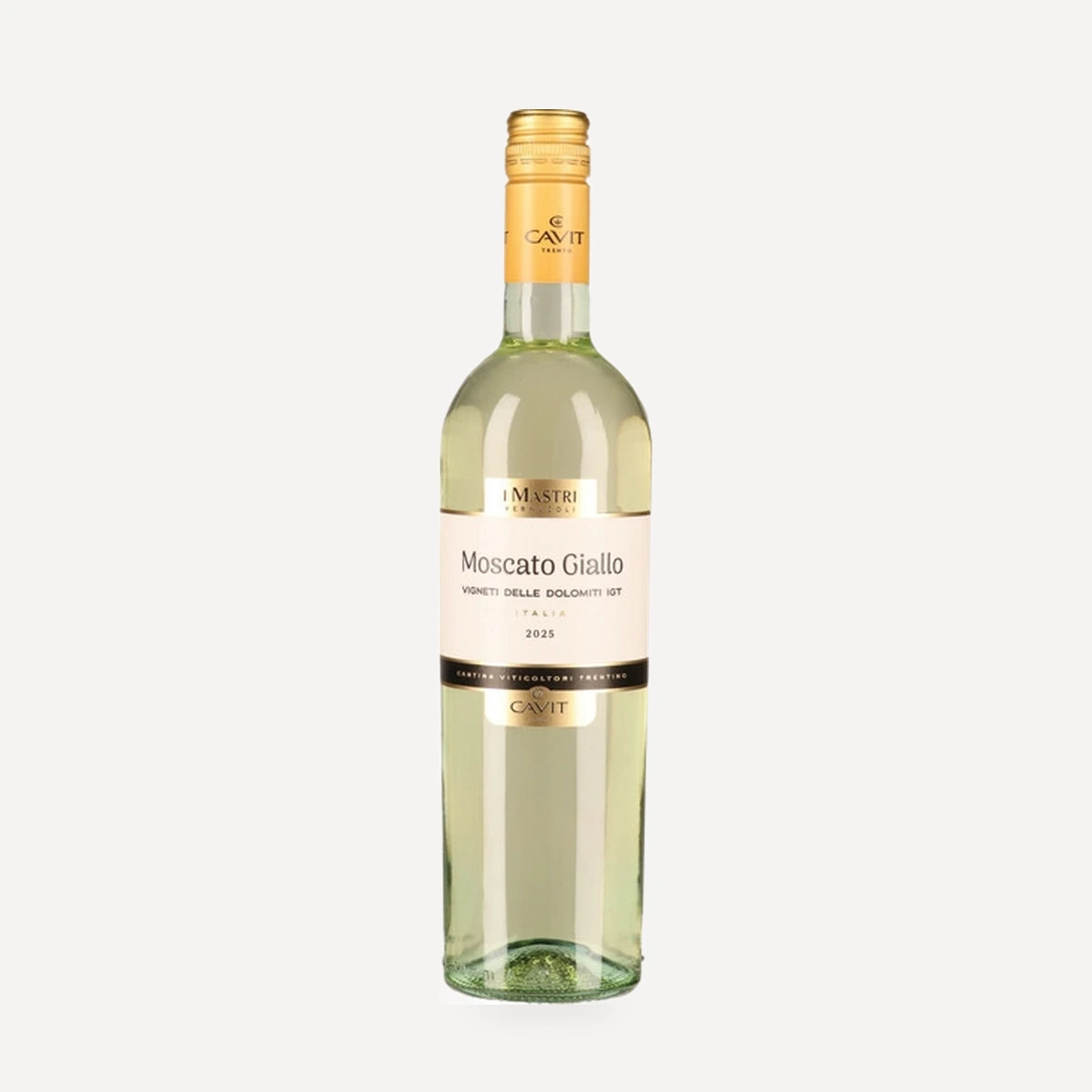 Mastri Vernacoli Moscato Giallo Vigneti delle Dolomiti IGT wine — Cavit winery — Dionysus