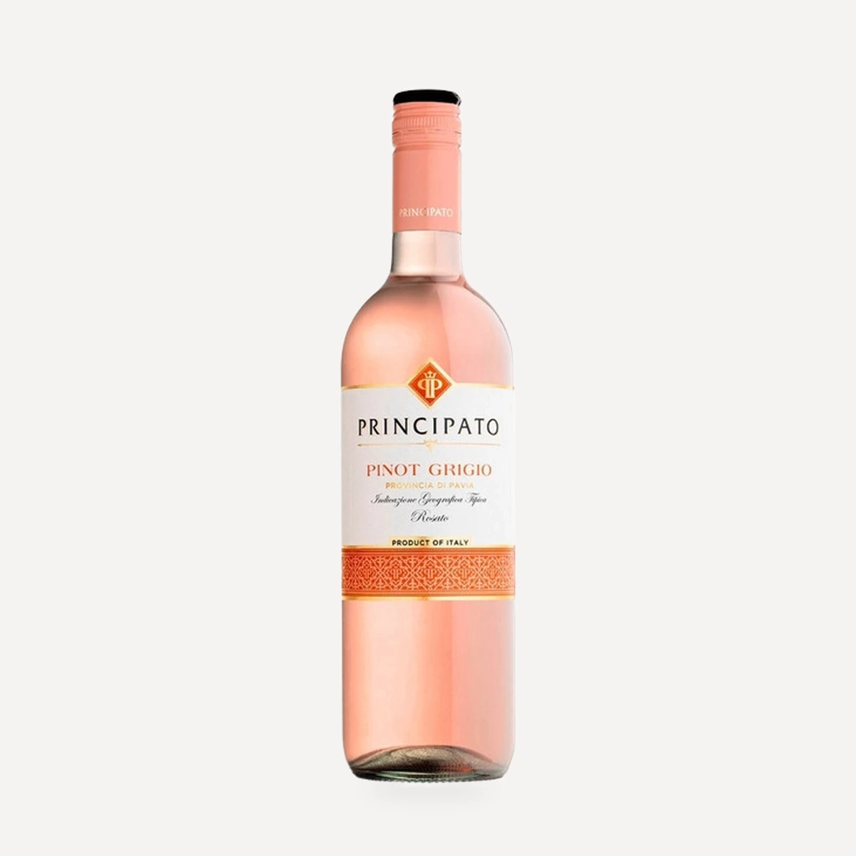 Principato Pinot Grigio Rosato Provincia di Pavia IGT wine — Cavit winery — Dionysus