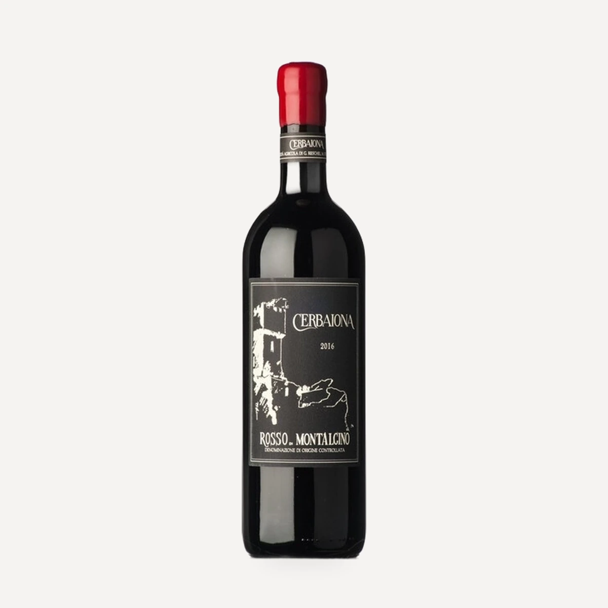 Rosso di Montalcino wine — Cerbaiona winery — Dionysus
