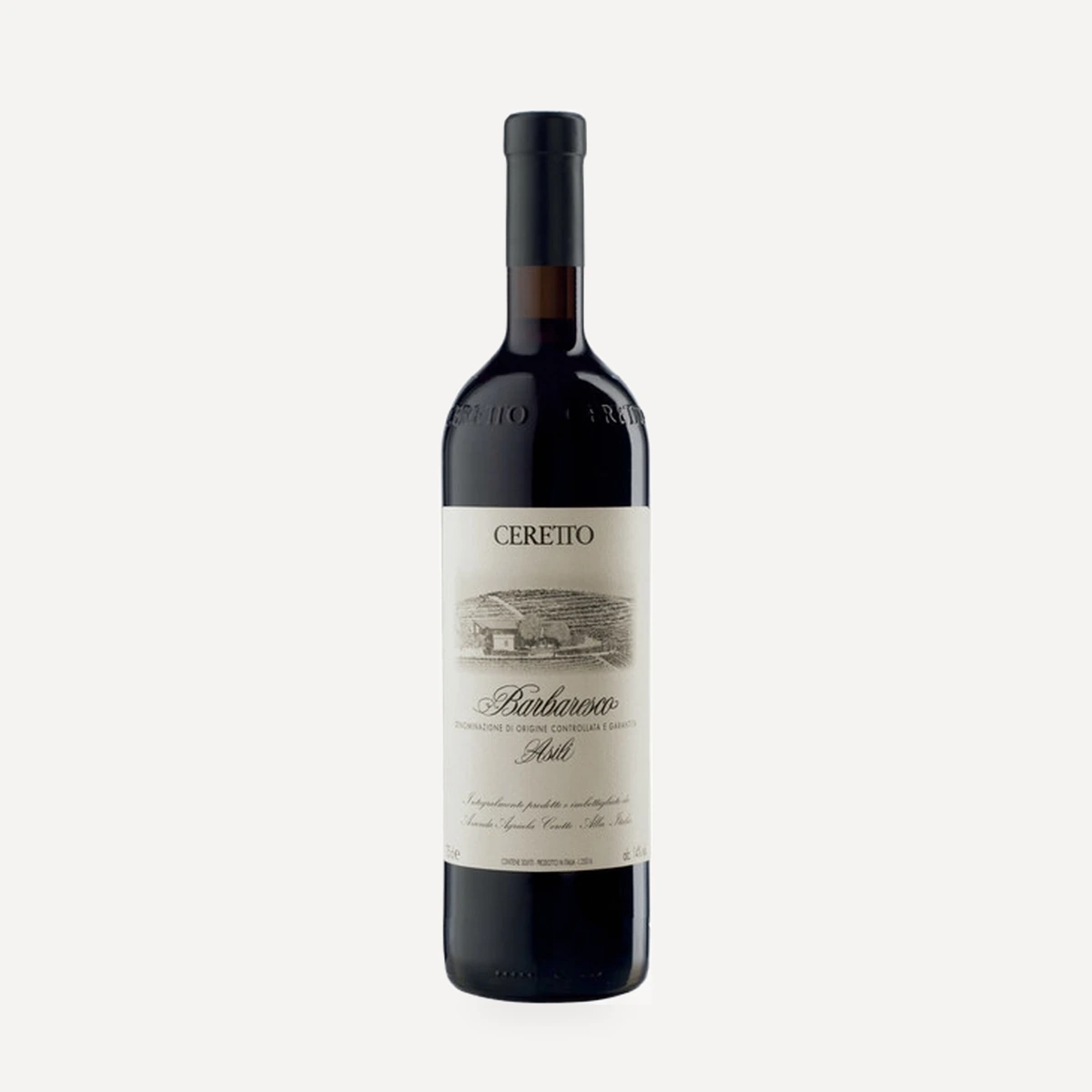 Asili wine — Ceretto winery — Dionysus