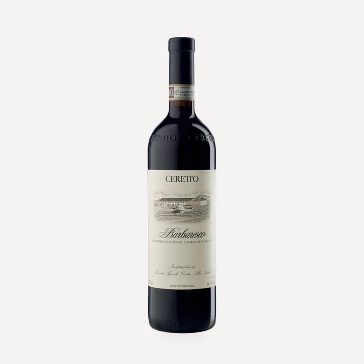 Barbaresco wine — Ceretto winery — Dionysus