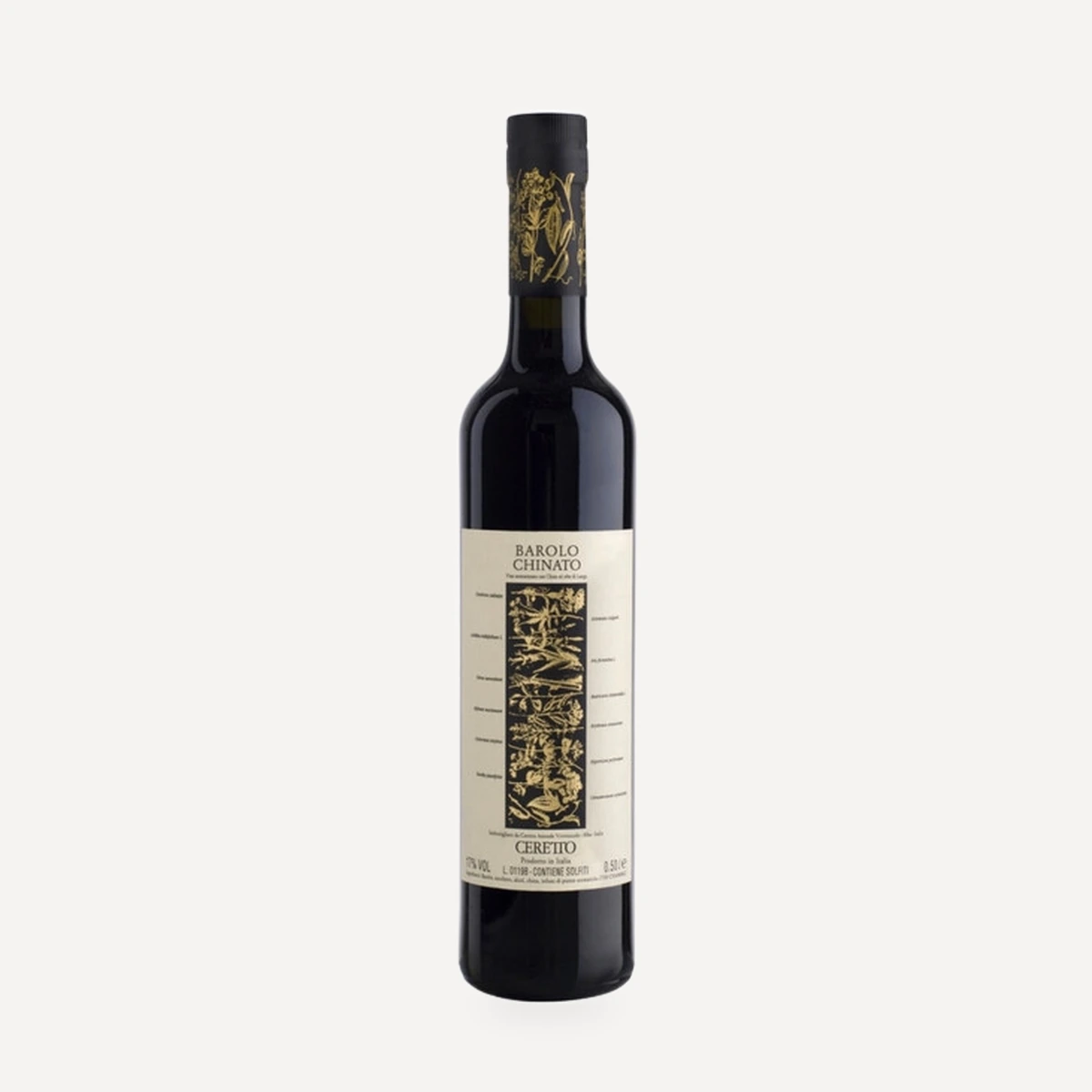 Barolo Chinato wine — Ceretto winery — Dionysus