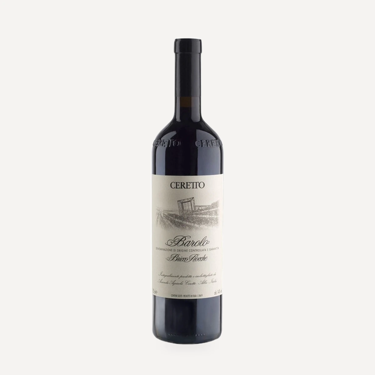 Bricco Rocche wine — Ceretto winery — Dionysus
