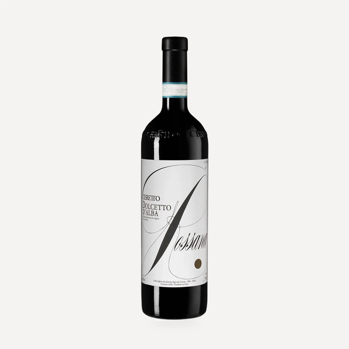 Dolcetto d’Alba wine — Ceretto winery — Dionysus