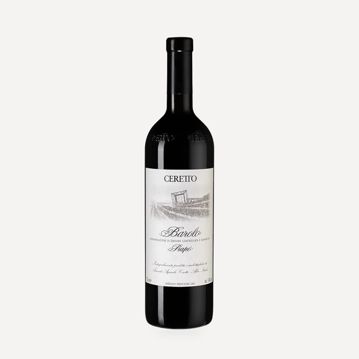 Prapò wine — Ceretto winery — Dionysus