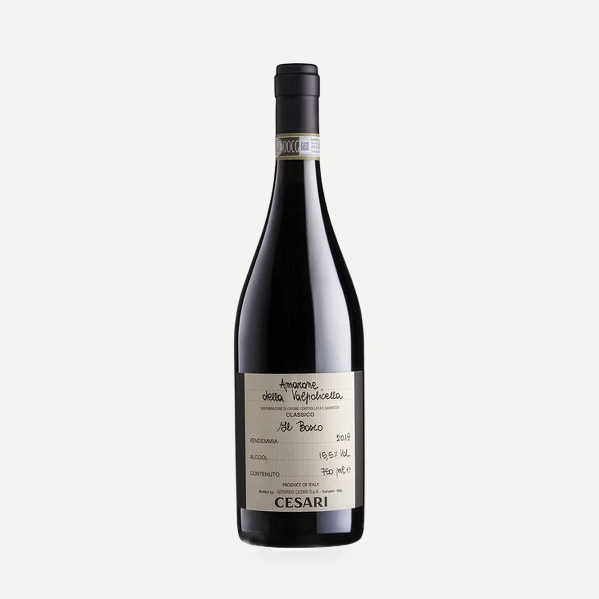 Il Bosco Amarone della Valpolicella Classico DOC wine — Cesari winery — Dionysus