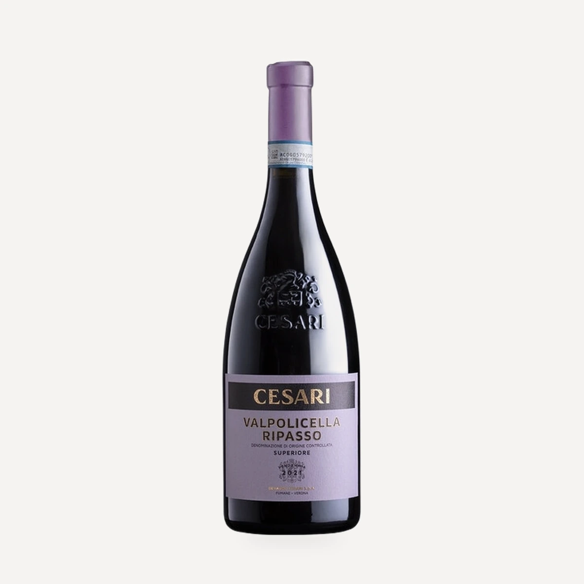 Valpolicella Ripasso Superiore Bosan DOC wine — Cesari winery — Dionysus
