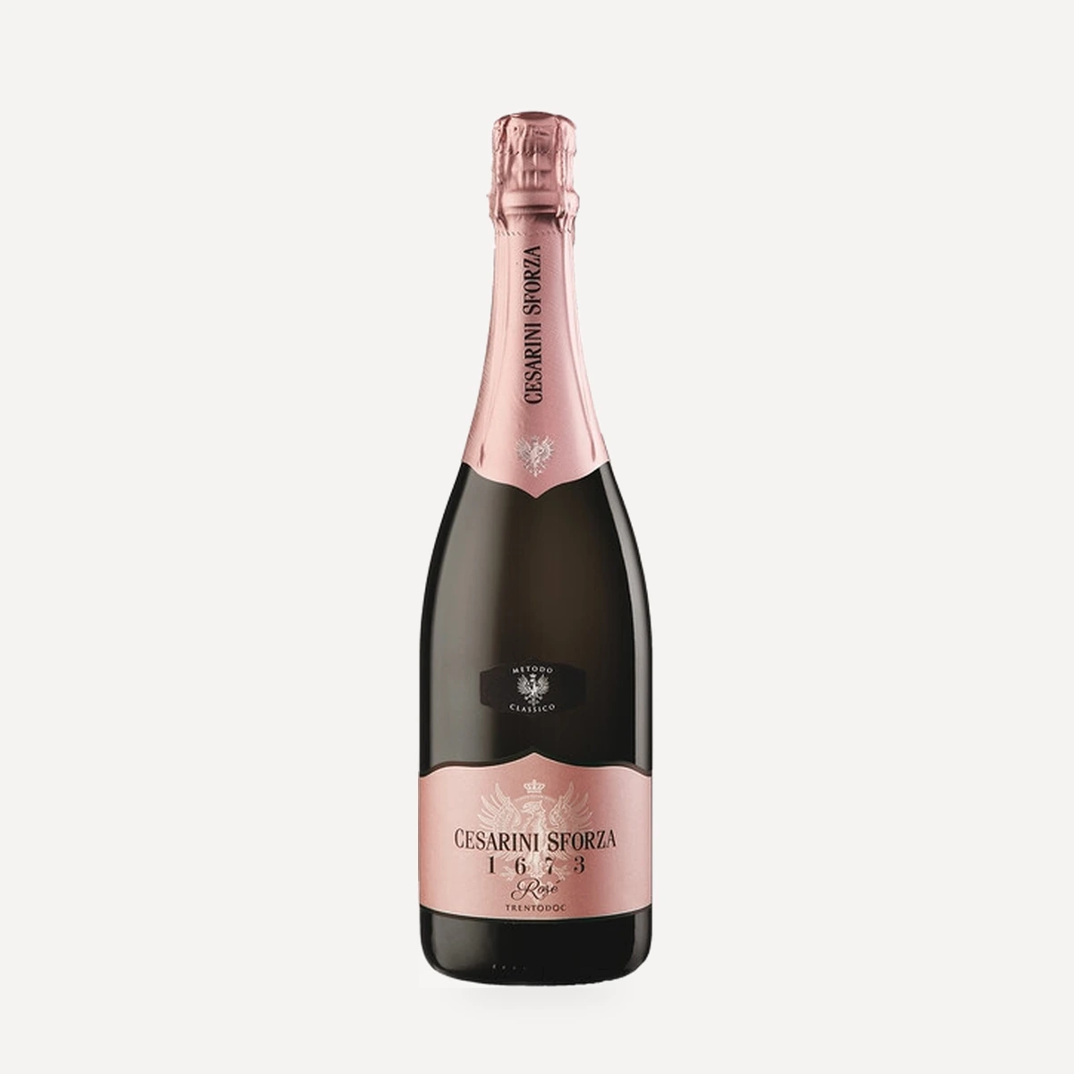 1673 Brut Rose Trento DOC wine — Cesarini Sforza winery — Dionysus