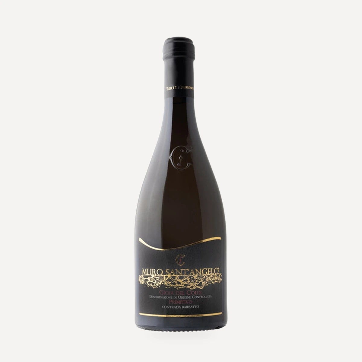 Muro Sant'Angelo Contrada Barbatto Primitivo Gioia del Colle DOC wine — Chiaromonte winery — Dionysus