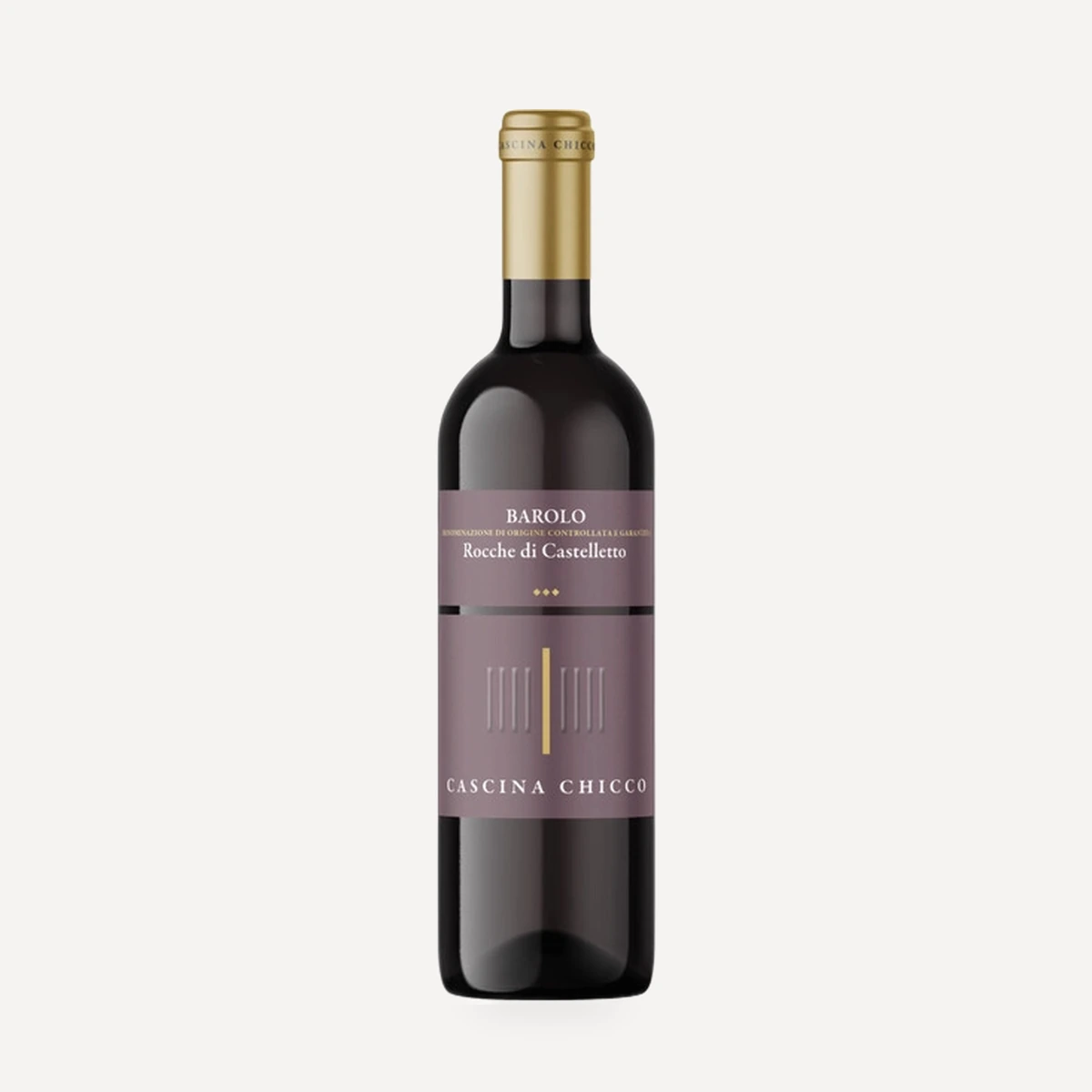 Barolo Rocche di Castelletto DOCG wine — Chicco winery — Dionysus