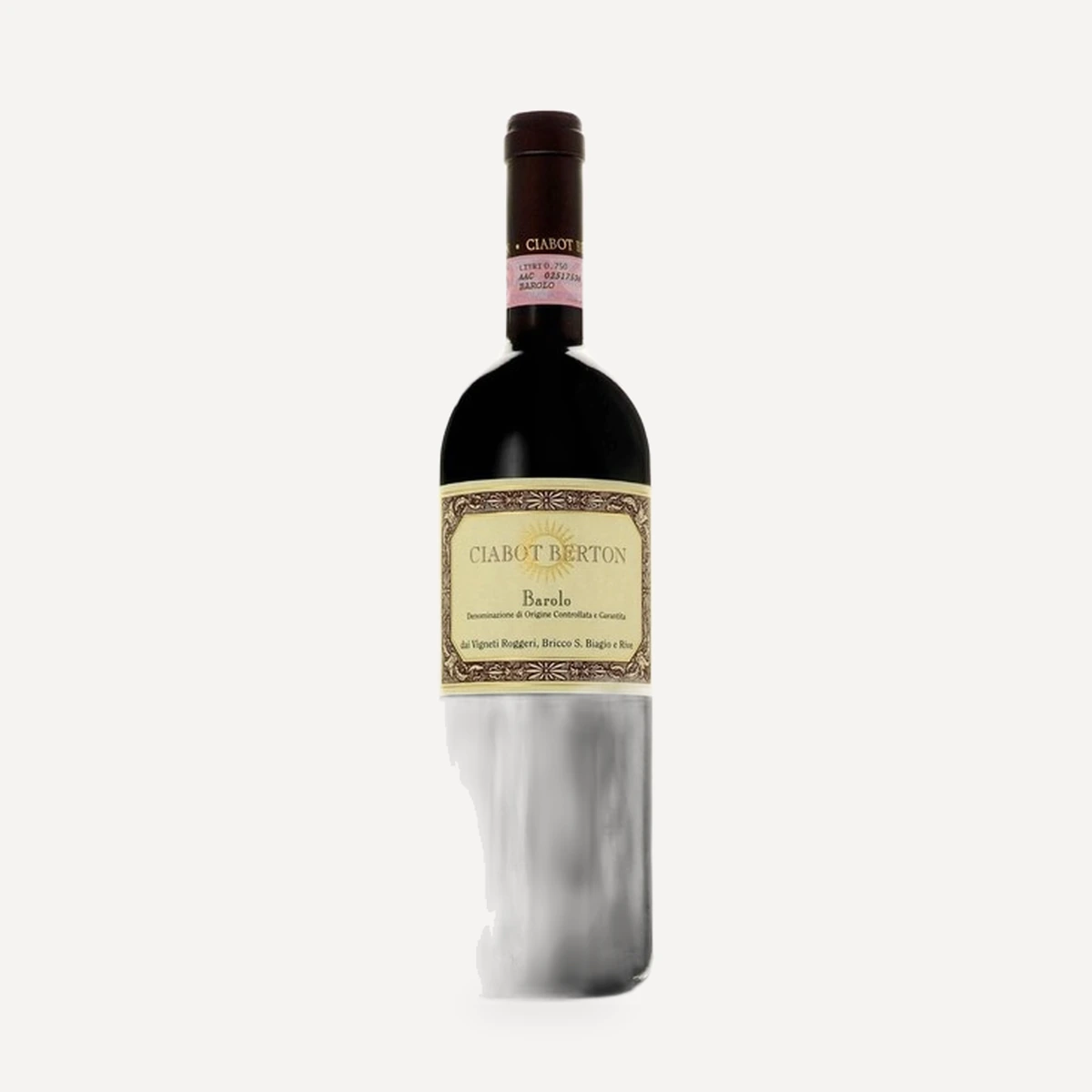 Barolo Ciabòt Berton 1961 wine — Ciabot Berton winery — Dionysus