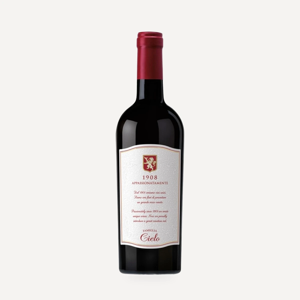 Appassionatamente Rosso Veneto IGT wine — Cielo e Terra winery — Dionysus