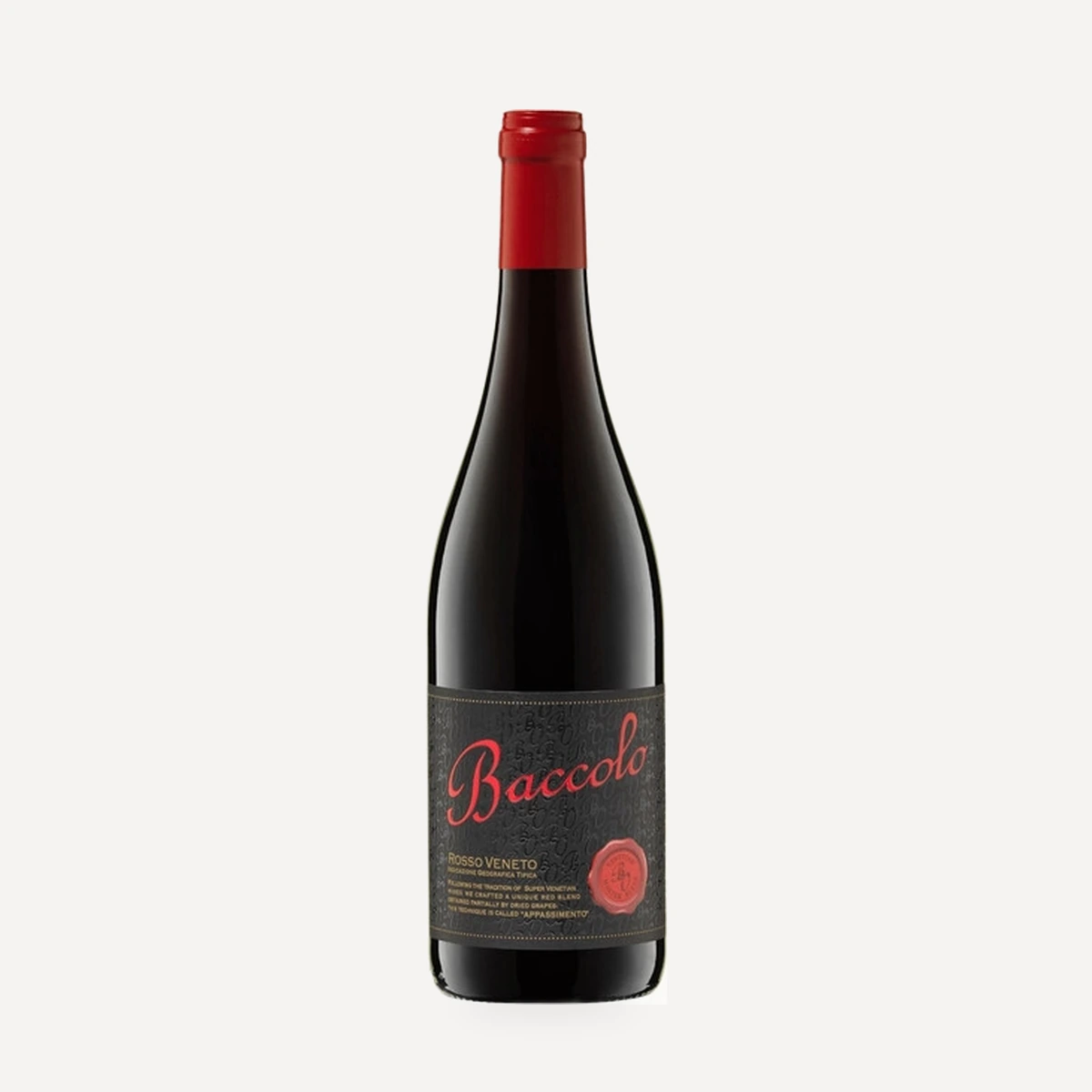 Baccolo Rosso Veneto IGT wine — Cielo e Terra winery — Dionysus