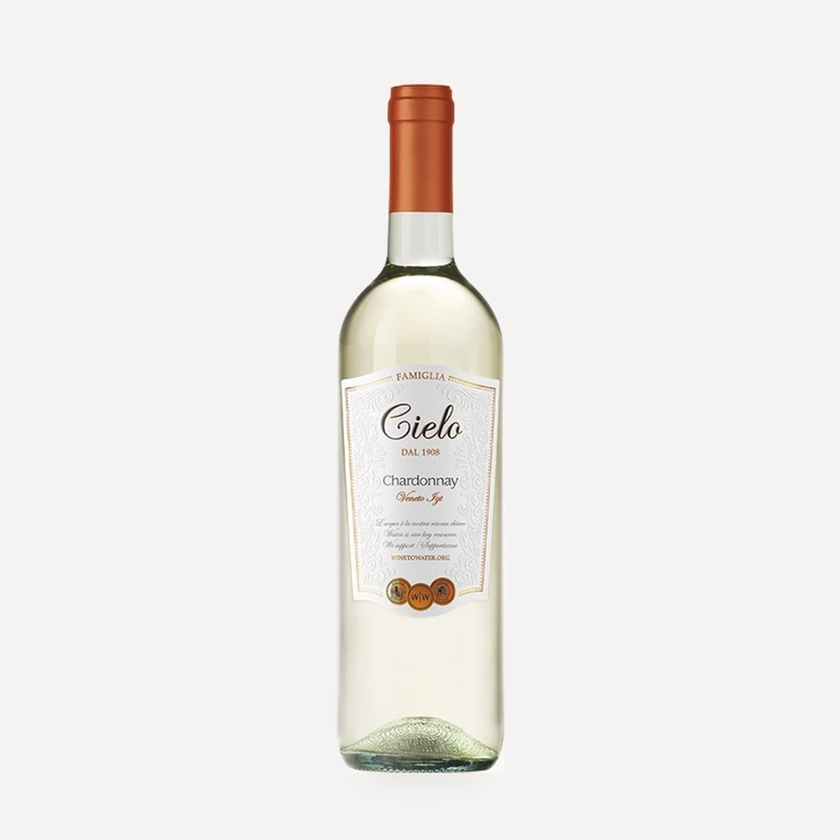 Chardonnay IGT wine — Cielo e Terra winery — Dionysus