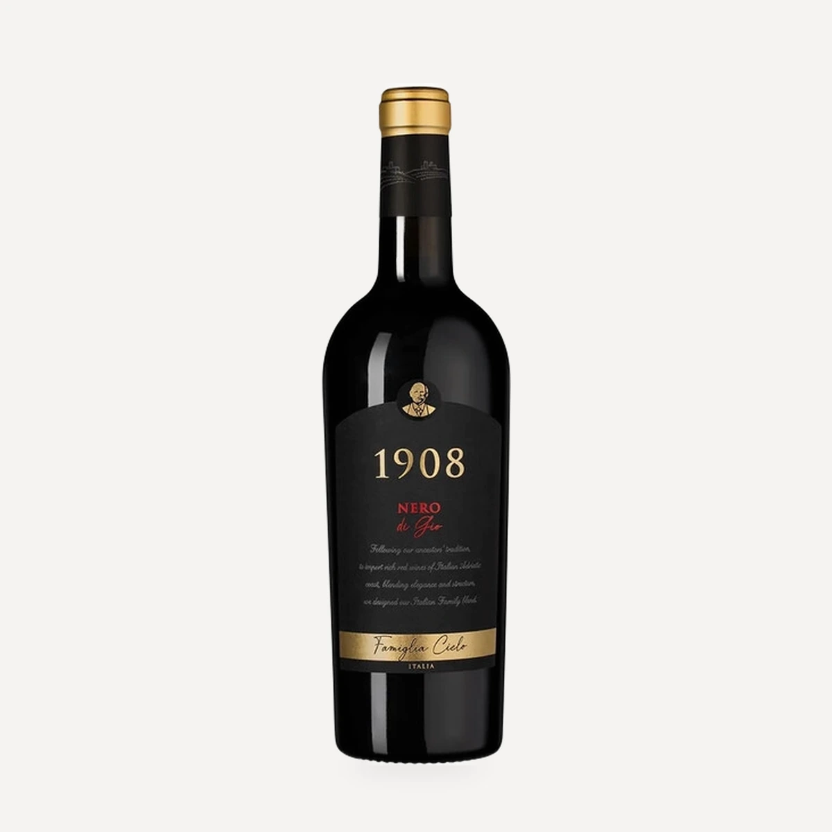 Nero di Gio wine — Cielo e Terra winery — Dionysus