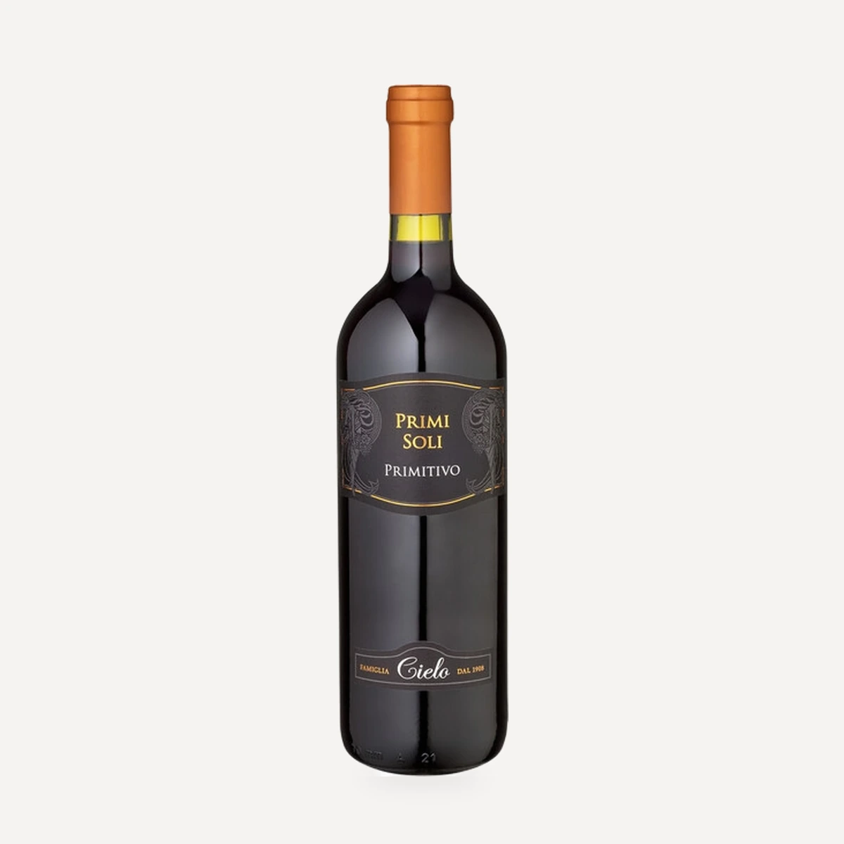 Primi Soli Primitivo Puglia IGT wine — Cielo e Terra winery — Dionysus