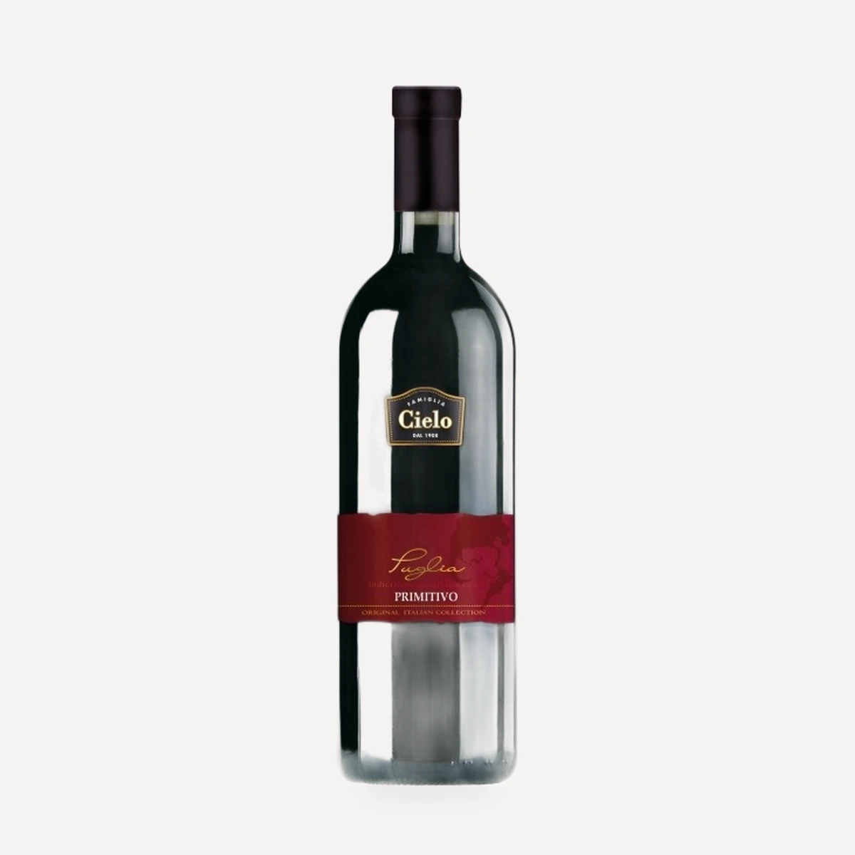 Primitivo IGT wine — Cielo e Terra winery — Dionysus