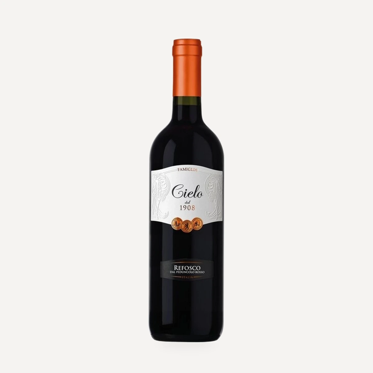 Refosco IGT wine — Cielo e Terra winery — Dionysus