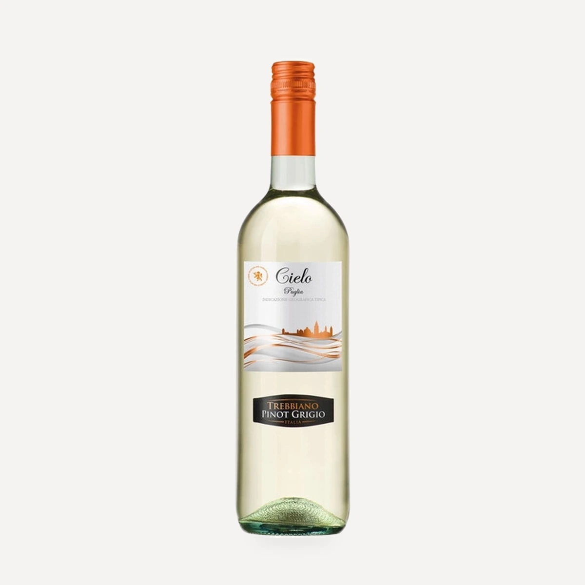 Trebbiano-Pinot Grigio wine — Cielo e Terra winery — Dionysus