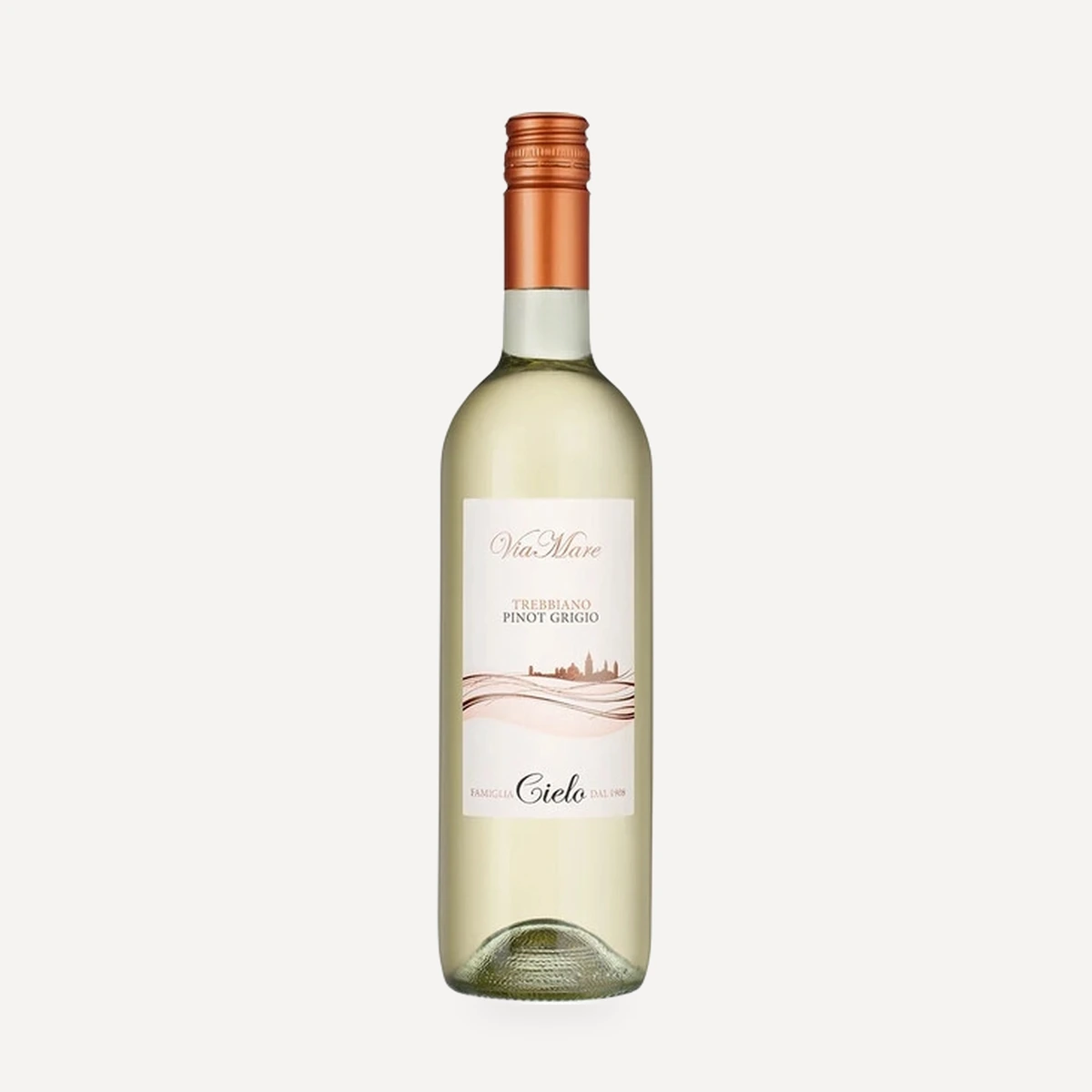 Viamare Trebbiano-Pinot Grigio wine — Cielo e Terra winery — Dionysus