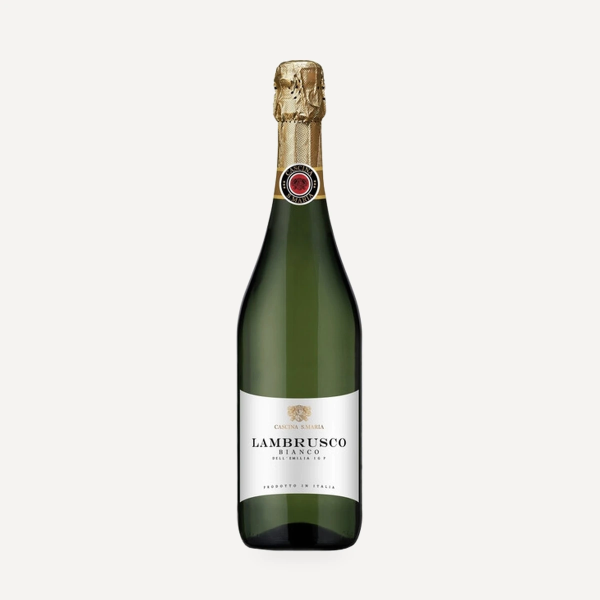 Cascina S. Maria Bianco Secco Lambrusco dell'Emilia IGT wine — Cleto Chiarli winery — Dionysus