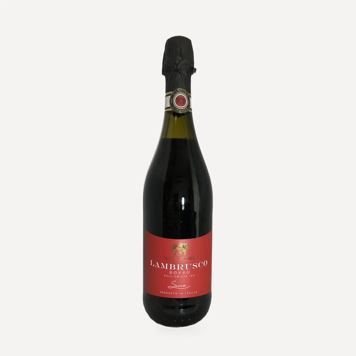 Cascina S. Maria Rosso Secco Lambrusco dell'Emilia IGT wine — Cleto Chiarli winery — Dionysus