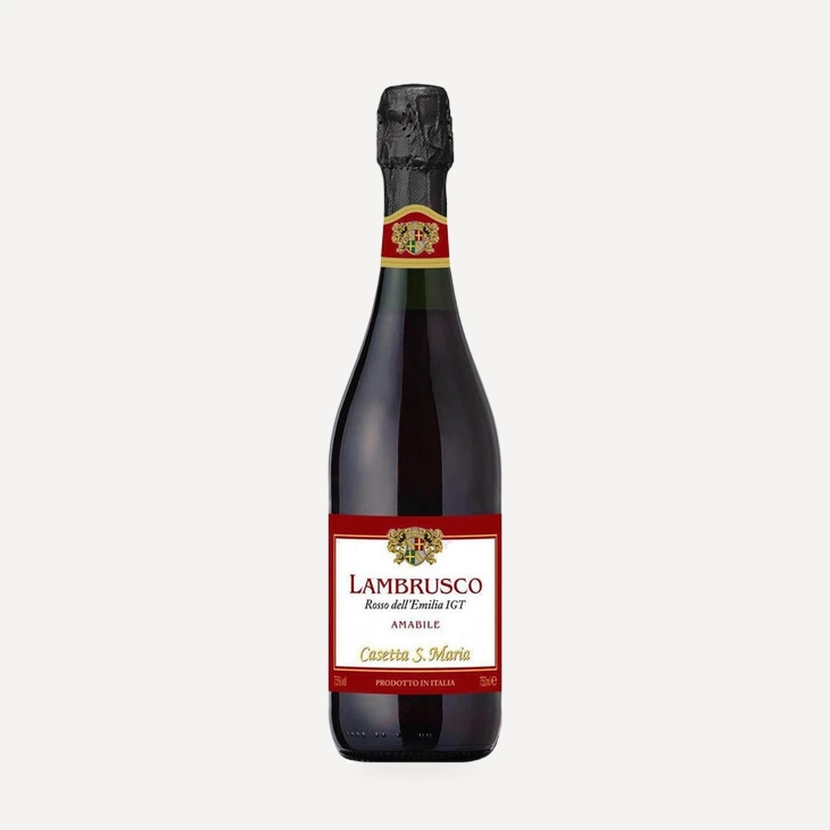 Casetta S. Maria Lambrusco Rosso dell'Emilia Amabile IGT wine — Cleto Chiarli winery — Dionysus